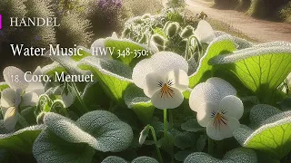 [HANDEL] Water Music HWV 348-350: Coro. Menuet