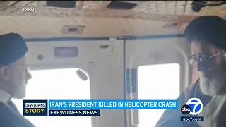 Video shows thick fog at time of helicopter crash that killed Iranian President Ebrahim Raisi