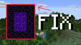 How to link and fix Minecraft Nether Portals!