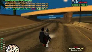 Stunt Motorynką Gta   San Andreas