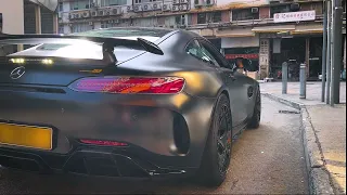 AMG GT-R rolling AG Forged SRV05 in Hong Kong