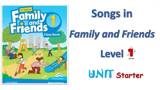 Songs in Family and friends Level 1 Unit Starter _ Hello, Hello! / Sing a rainbow!