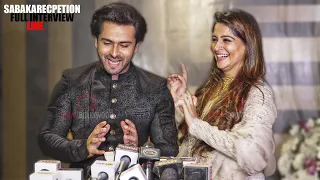 Dipika Kakar with Shoaib Ibrahim | FULL INTERVIEW | Saba Ibrahim's Wedding Reception