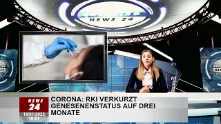 Corona: RKI verkürzt Genesenenstatus auf drei Monate