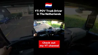 POV: You are driving the truck on a narrow road!