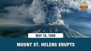 Mount St. Helens erupts May 18, 1980 - This Day In Histort