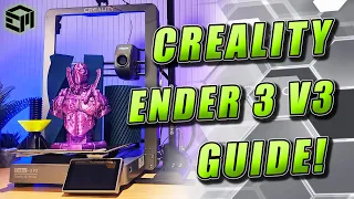 Creality Ender 3 V3 Setup Guide, OrcaSlicer, Upgrades, Review, vs. K1C