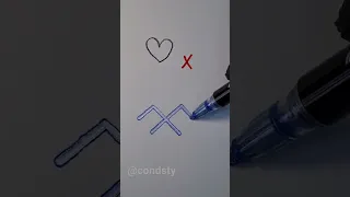 how to draw heart ❤️
