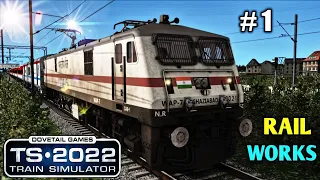 🔥TRAIN SIMULATOR 2022 || RAILWORKS FHD Indian Gameplay #1
