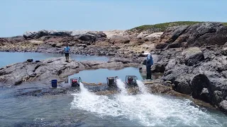 Fishing Exciting! Use Large Pump Catch BIG FISH In The East China Sea