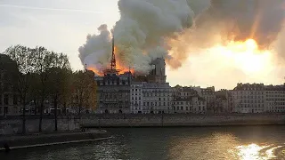 France's Notre Dame Cathedral is on fire, the world weeps