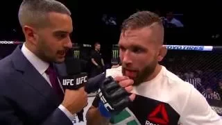 Fight Night Las Vegas: Jeremy Stephens Octagon Interview