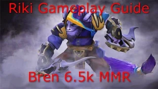 Dota 2 Riki Guide: 6.5K MMR - INCREASE MMR EASILY - Riki Pro Carry Guide