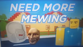 How to get toilet ending in Roblox Need More Mewing...