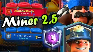 Mohamed Light vs Anaban   Miner Control  gameplays - Clash Royale