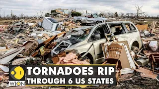 Over 100 feared dead as multiple tornadoes rip through 6 US states | President Biden pledges aid