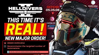 Helldivers 2 Major Order is INSANE - Scrap 2 BILLION Bots!