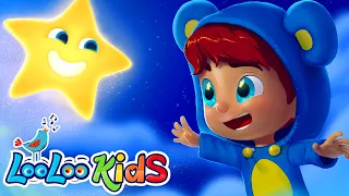 🌟 Twinkle, Twinkle, Little Star 🌟 Lullaby for KIDS  | LooLoo Kids