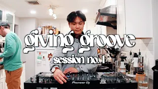 Giving Groove (Session No. 1) | Funk House, Eclectic Bounce, Hidden Gems | Making Pizza & Dinner