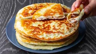 Zawsze mało i one znikają ze stołu bez ostygnięcia! Czebureki z mięsem! | Cookrate - Polska