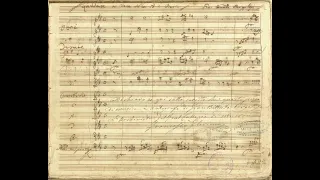 Pergolesi - Laudate Pueri Dominum. {Autograph score.}