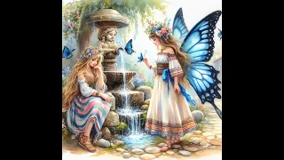 Подаръкът на Синята пеперуда, гръцка народна приказка