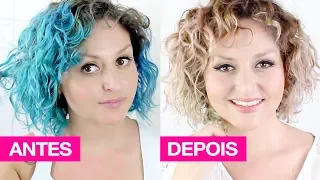 ATUALIZADO! COMO REMOVER TINTA DO CABELO COM SHAMPOO COM/SEM PÓ DESCOLORANTE | Hoje Eu Resolvi Mudar