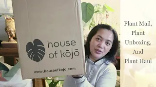 House Of Kojo Plant Mail & Unboxing | Ordering Plants Online