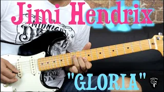 Jimi Hendrix - "Gloria" (Excerpt) - Rock Guitar Lesson (w/Tabs)