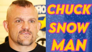 3 Minutes of Chuck Liddell Icing Fighters While Loving the Snow