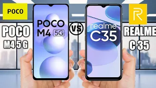 Xiaomi poco M4 5g vs REALME c35 .|| Full Comparison ⚡||