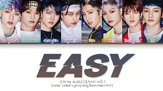 Stray Kids "Easy" (Color Coded Lyrics Eng/Rom/Han/가사)