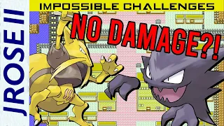 Can you beat Pokemon Gold/Silver Without Taking Damage?