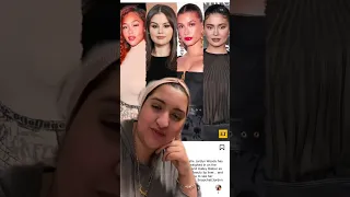 الفنانين في صف مين؟ Kylie Jenner  وHailey Bieber ولا Selena Gomez 🤔🤔