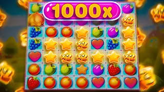 INSANE 1000X WIN ON FRUIT PARTY!! (bonus buys)