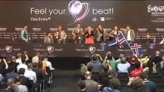 Sjonni's Friends' Eurovision medley