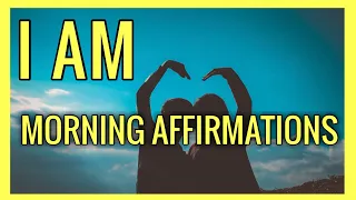 MORNING SELF LOVE & GRATITUDE AFFIRMATIONS!! (21 Day PowerThoughts) | Andrea Jean