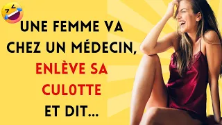 Blague Du Jour! 🤣 Une Femme Enlève Sa… Blagues Drôles 🤣