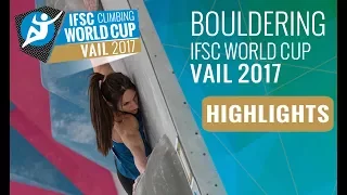 IFSC Climbing World Cup Vail 2017 - Qualifications Overview