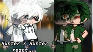 Hunter x Hunter reacts||Gon & Killua angst||GCRV||part 1/?||~•GNAE•~