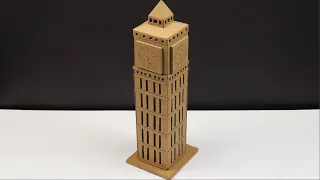 Diy | How To Make Big Ben From Cardboard At Home
