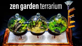 DIY Mini 3 World Zen Garden Terrarium