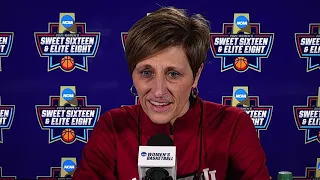 Indiana Elite Eight Postgame Press Conference - 2021 Women's NCAA Tournament