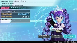 Beginning Medley - Primary Colors (Extreme) Perfect | Hatsune Miku Project Diva X~