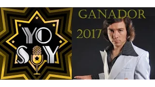 El mejor imitador  🔥 EL VERDADERO GANADOR DE YO SOY PERU  2017🔥  Camilo Sesto  chileno