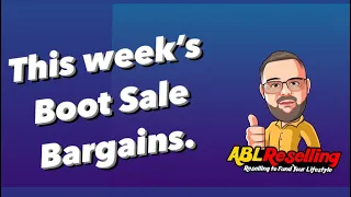This week's boot sale bargains - Ep #228