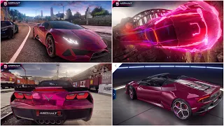 Asphalt 9, Chevrolet Corvette & Lamborghini Evo Spyder, MULTIPLAYER