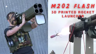 Firing The M202 Flash Rocket Launcher from Commando