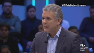 Iván Duque le contesta al País de los jóvenes en Noticias Caracol