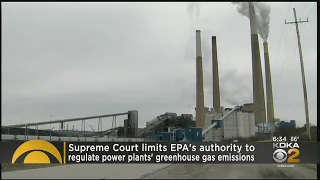 Environmentalists decry U.S. Supreme Court limiting EPA's power to regulate emissions
